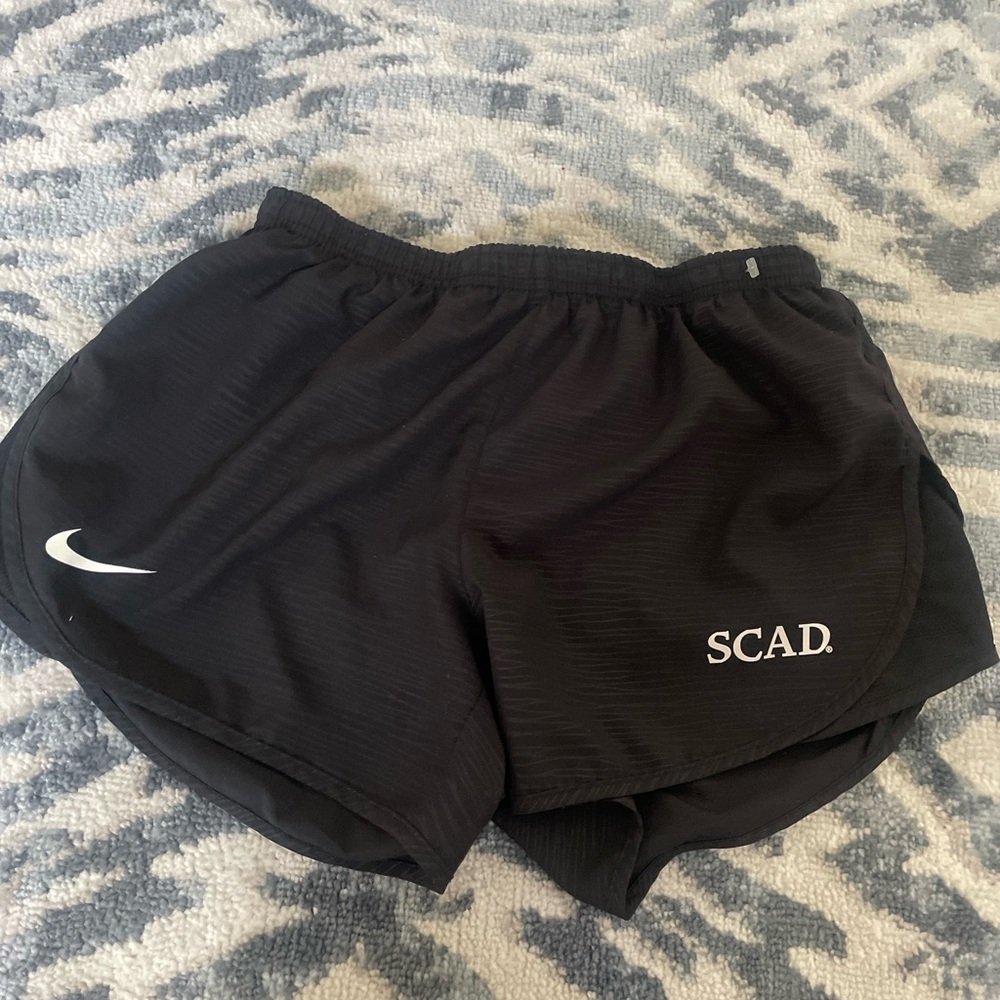 black scad nike shorts small